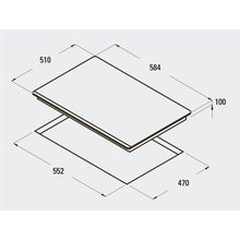 Charger l&#39;image dans la galerie, Plaque au gaz Cata RCI631BK