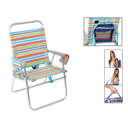 Chaise Pliante 118123 Multicouleur