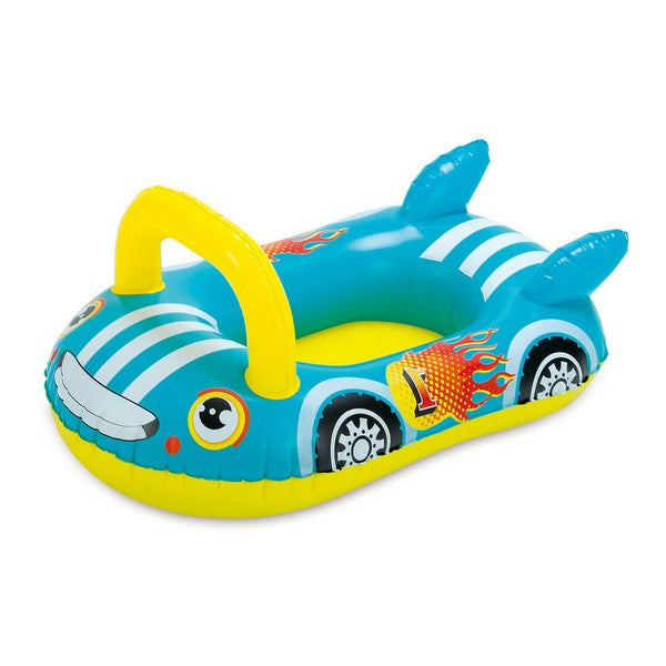 Bateau gonflable Car Bleu (84 X 49 x 42 cm)
