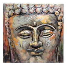 Charger l&#39;image dans la galerie, Cadre DKD Home Decor Buda Bois Métal Oriental Buda (80 x 80 x 7 cm)