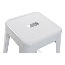 Charger l&#39;image dans la galerie, Tabouret DKD Home Decor Blanc Métal (43 x 43 x 76 cm)