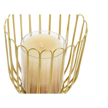Charger l&#39;image dans la galerie, Candélabre circulaire avec support Dekodonia Métal Verre