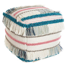 Charger l&#39;image dans la galerie, Pouf DKD Home Decor Coton Laine (45 x 45 x 45 cm)