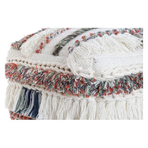 Pouf DKD Home Decor Coton Laine (45 x 45 x 45 cm)