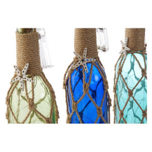 Charger l&#39;image dans la galerie, Bouteille LED DKD Home Decor méditerranéen (8 x 8 x 47 cm) (3 pcs)