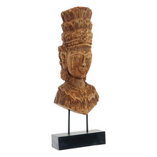 Charger l&#39;image dans la galerie, Figurine Décorative DKD Home Decor Bois de manguier Naturel (25 x 15 x 68 cm)