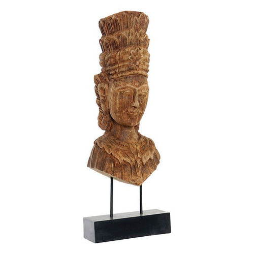 Figurine Décorative DKD Home Decor Bois de manguier Naturel (25 x 15 x 68 cm)