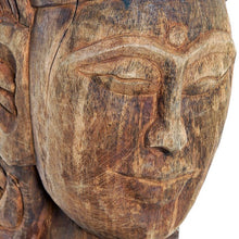 Charger l&#39;image dans la galerie, Figurine Décorative DKD Home Decor Bois de manguier Naturel (25 x 15 x 68 cm)