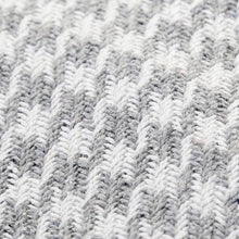 Charger l&#39;image dans la galerie, Couverture Dekodonia Gris Pied de coq Coton (130 x 170 cm)