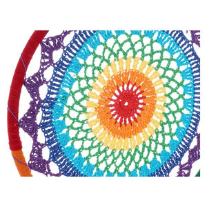 Attrape-rêves DKD Home Decor Multicouleur Coton Plume (27 x 70 cm)