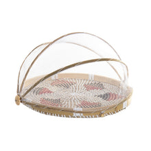 Charger l&#39;image dans la galerie, Couvre-vaisselle DKD Home Decor Polyester Bambou (44 x 40 x 25 cm)