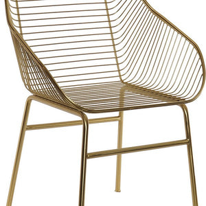 Chaise de Salle à Manger DKD Home Decor Métal (61 x 56 x 91 cm)