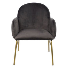 Charger l'image dans la galerie, Fauteuil DKD Home Decor Gris Polyester Métal Polyester (73 x 63 x 82 cm)