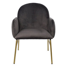 Charger l&#39;image dans la galerie, Fauteuil DKD Home Decor Gris Polyester Métal Polyester (73 x 63 x 82 cm)