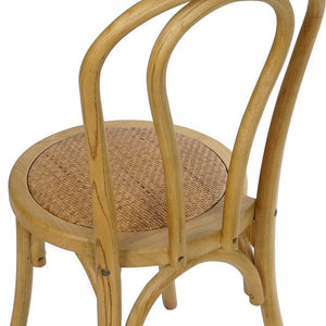 Chaise de Salle à Manger DKD Home Decor Rotin Orme (43 x 44 x 89 cm)