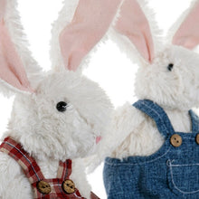 Charger l&#39;image dans la galerie, Figurine Décorative DKD Home Decor Polyester Lapin (2 pcs) (17 x 10 x 53 cm) (2 pcs)