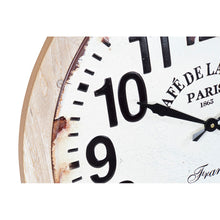 Charger l&#39;image dans la galerie, Horloge Murale DKD Home Decor Blanc Rouge Métal Bois MDF (2 pcs) (70 x 4 x 70 cm)