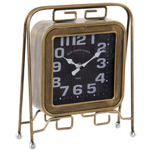 Charger l&#39;image dans la galerie, Horloge de table DKD Home Decor Bois MDF Balancelle (21 x 7 x 26 cm)