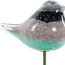 Charger l&#39;image dans la galerie, Figurine Décorative DKD Home Decor Oiseau Métal Verre (13 x 8 x 25 cm)