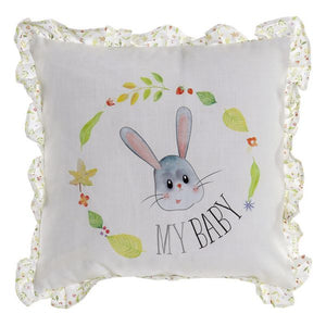 Coussin DKD Home Decor My Baby Lin Lapin (45 x 45 cm)