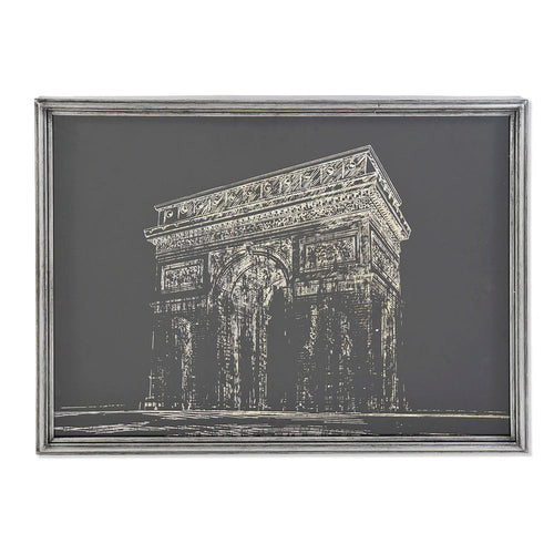 Cadre DKD Home Decor Métal Verre Paris (81 x 6 x 61 cm)