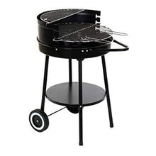 Charger l&#39;image dans la galerie, Roues de barbecue au charbon de bois DKD Home Decor Métal (59 x 49 x 82 cm)