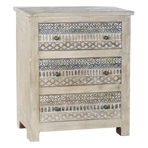 Caisson à Tiroirs DKD Home Decor Naturel Bois de manguier (70 x 40 x 82 cm)