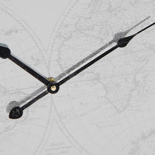 Charger l&#39;image dans la galerie, Horloge Murale DKD Home Decor Mappemonde Métal Miroir (60 x 4 x 60 cm)