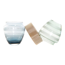 Charger l&#39;image dans la galerie, Vase DKD Home Decor Bleu Menthe Bois Verre Moderne (18 x 18 x 36 cm)