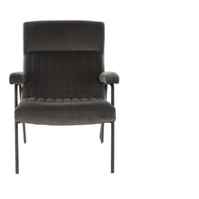 Charger l&#39;image dans la galerie, Fauteuil DKD Home Decor Noir Gris Métal (67 x 70 x 90 cm)