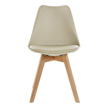 Charger l&#39;image dans la galerie, Chaise DKD Home Decor Beige Polypropylène (PP) Bois de hêtre (48 x 54 x 82 cm)