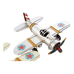 Véhicule DKD Home Decor Décoratif Métal Avion (3 pcs) (17 x 15 x 5.5 cm)