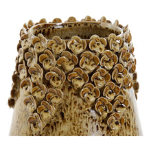 Charger l&#39;image dans la galerie, Vase DKD Home Decor Grès Ocre (21 x 21 x 29.5 cm)