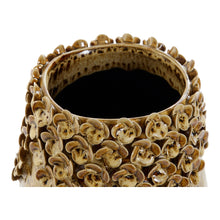 Charger l&#39;image dans la galerie, Vase DKD Home Decor Grès Ocre (21 x 21 x 29.5 cm)
