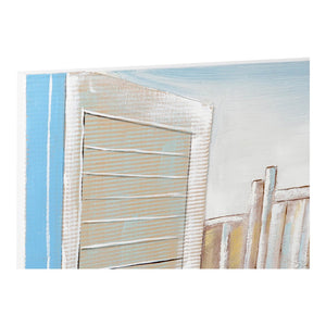 Cadre DKD Home Decor Window Fenêtres (2 pcs) (100 x 3 x 100 cm)