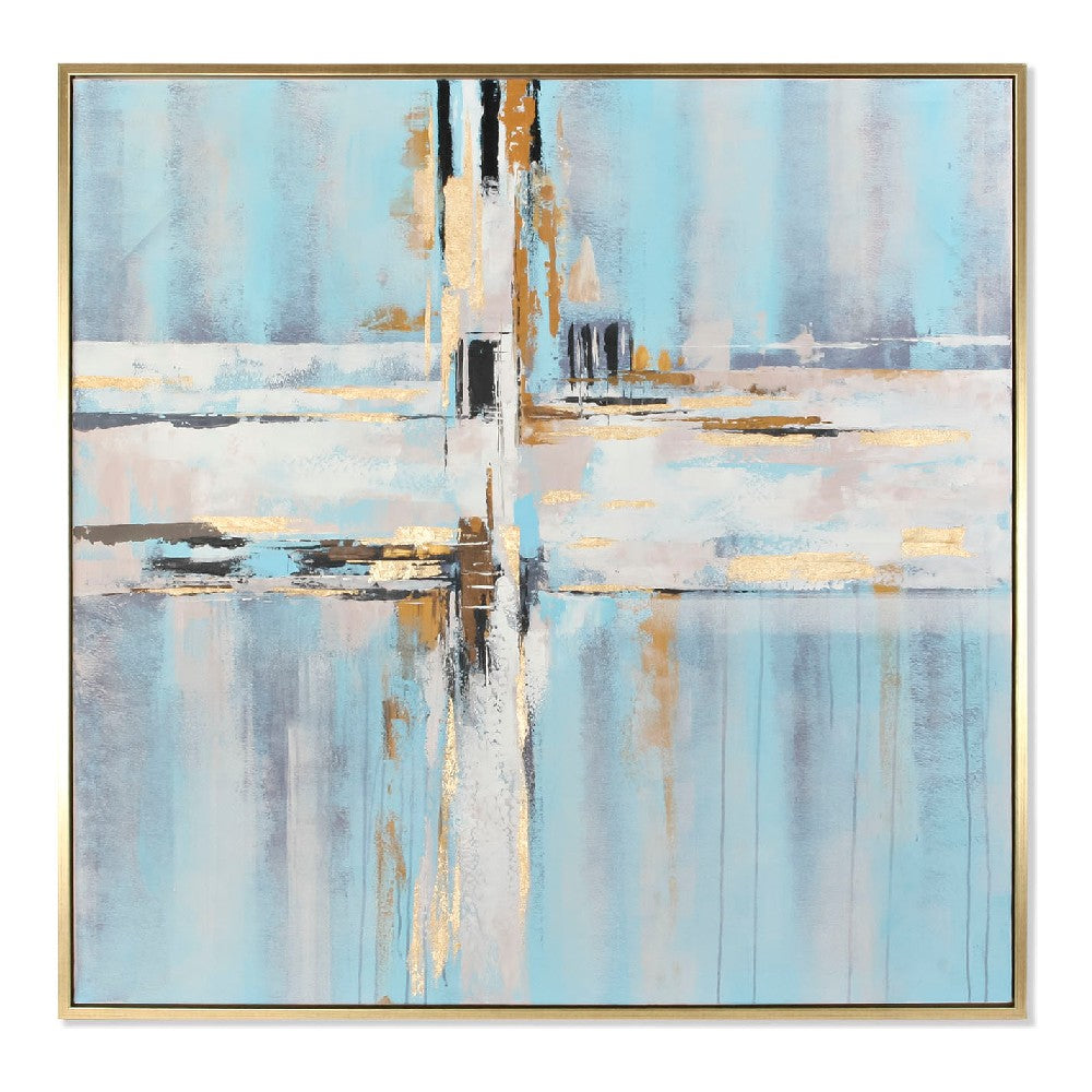 Cadre DKD Home Decor Lake (131 x 4 x 131 cm)