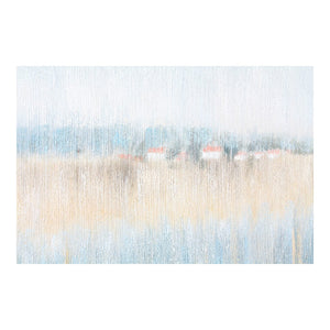 Cadre DKD Home Decor Lake Abstrait (2 pcs) (150 x 3.8 x 50 cm)