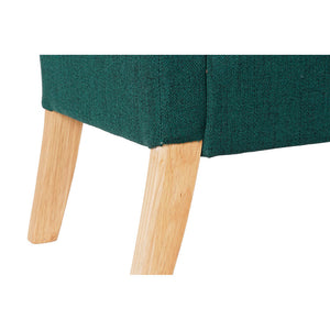 Coffre de Rangement DKD Home Decor Vert Polyester Bois (130 x 44 x 69 cm)