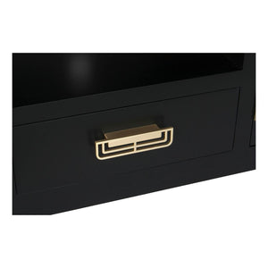 Meubles de télévision DKD Home Decor Noir Métal Bois MDF (120 x 31 x 56 cm)