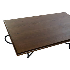 Table de Salle à Manger DKD Home Decor Sapin Forge (120 x 70 x 47 cm)