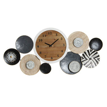 Charger l&#39;image dans la galerie, Horloge Murale DKD Home Decor Métal Bois (105.4 x 6.5 x 51.5 cm)