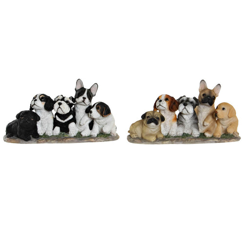 Figurine Décorative DKD Home Decor Résine (2 pcs) (33 x 12 x 17.5 cm)