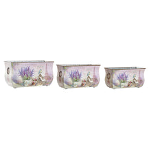 Charger l&#39;image dans la galerie, Cache-pot DKD Home Decor Métal Lila (3 pcs)