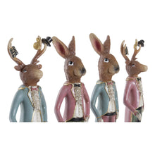 Charger l&#39;image dans la galerie, Figurine Décorative DKD Home Decor Résine Lapin (4 pcs) (10 x 10 x 36 cm)