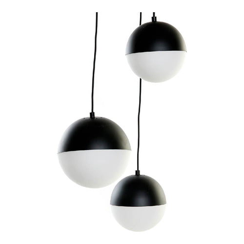 Suspension DKD Home Decor Métal Verre (40 x 40 x 80 cm)