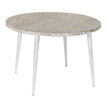 Charger l&#39;image dans la galerie, Table d&#39;Appoint DKD Home Decor Métal Bois de manguier (75 x 75 x 80 cm)