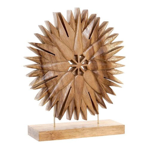 Figurine Décorative DKD Home Decor Étoile Bois Naturel (28 x 9 x 34 cm)