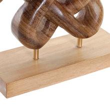 Charger l&#39;image dans la galerie, Figurine Décorative DKD Home Decor Nœud Bois Naturel (34 x 10 x 31 cm)