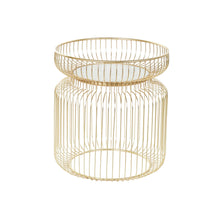 Charger l&#39;image dans la galerie, Table d&#39;appoint DKD Home Decor Marbre Fer (43 x 43 x 47 cm)