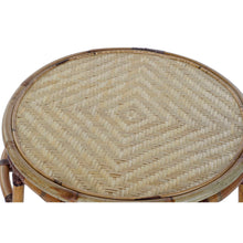 Charger l&#39;image dans la galerie, Table d&#39;appoint DKD Home Decor Bambou Rotin (60 x 60 x 42 cm)